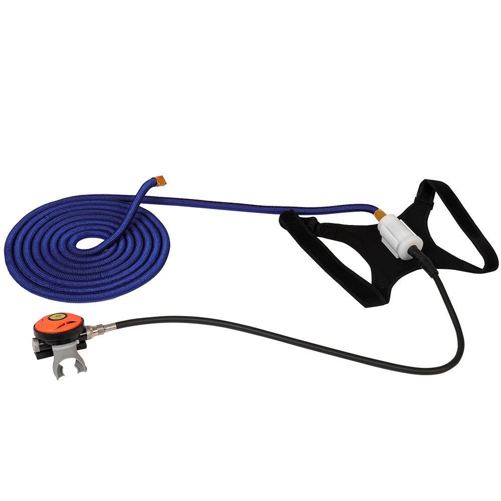 LieyuDive Breathing Hose & Back Strap & Regulator Set