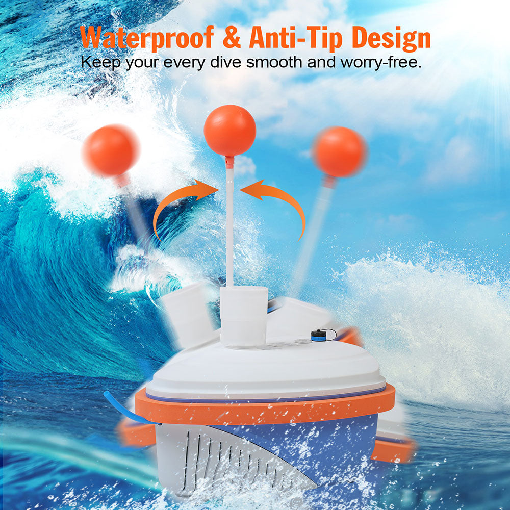 LY700 Rechargable Diving Ventilator for 2 Divers, Max 60FT/7-10H